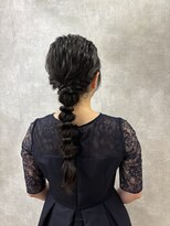 ラボヌールヘアー 宇都宮店(La Bonheur hair) 編み下ろし【宇都宮駅/レイヤーカット】