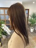 【お手入れ楽チン！】カット+縮毛矯正　￥13500～