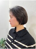 似合わせ 小顔カット ショートボブ【山崎 輝】