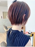 【Say.岩井】大人ショート×ウォームブラウン×簡単スタイリング