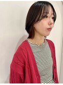 ちらりナチュラルインナーカラー