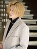 【山田　坂上　新規メンズ限定】カット＋ブリーチオンカラー/15400円