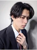 メンズカット*ビジネスマン*アップバング*白髪染め*30代40代50代