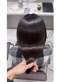 #PINQ#縮毛矯正#髪質改善