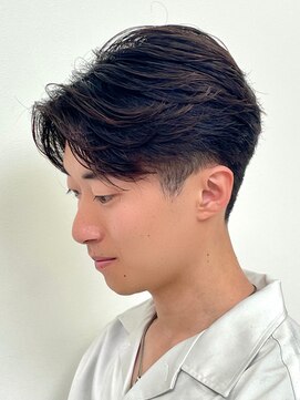 アッシュ 十日市場店(Ash) フェザーパーマ