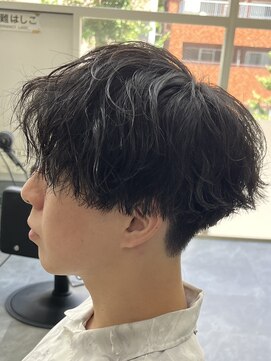 フイ 恵比寿(Hui) 波巻きパーマ/メンズパーマ/センターパート