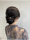 落ち着きのある上品なヘアアレンジ☆