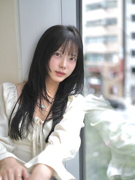 エアー 銀座(air) レイヤーカット／ナチュラル／モテ髪/銀座/ロングレイヤー