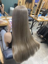 アフターニュース 新潟(afternews)&nbsp;ミルクティーベージュ/ダブルカラー/ケアブリーチ/髪質改善/新潟