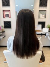 ヘアーエボリューション ミドルダメージ専用《中性ストレート》髪質改善対応の縮毛矯正