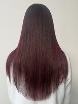 ロックス バイ マグ 松本(rocks BY MAG)&nbsp;チェリーレッド暖色カラーボルドーワインレッド春カラー