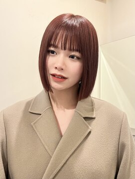 キアラ(Kchiara) 福岡ぷつっとボブ　20代30代40代　大人のボブ