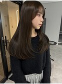 20代30代大人可愛い韓国風ヘアスタイル Cカール内巻き
