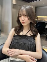 ロンド ロワール 門前仲町(Lond Loire)&nbsp;韓国レイヤーカット/くびれ巻き/前髪顔周り/セミディ[門前仲町]