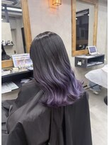 サニー 渋谷(SUNNY)&nbsp;バレイヤージュ、ハイライト、レイヤーカット、ダブルカラー