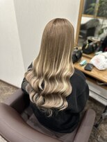 フロレゾンヘアデザインエクステ(floraison hair design exte) perl beige × Highlight