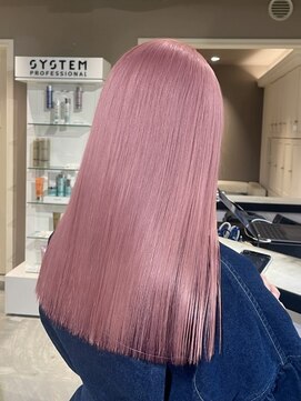 melt.tokyo【メルトトウキョウ】【4月中旬NEW OPEN（予定）】 インナーカラー/トリートメント/デザインカラー/ペールピンク