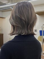 パークレーン アイス イヴェン(park lane ICI yeven) ブリーチなしダブルカラーレイヤーカットショートボブ縮毛矯正栄