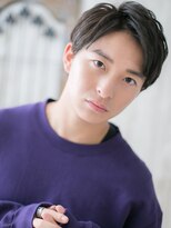 モッズヘア メン 仙台愛子駅前店(mod's hair men)&nbsp;ダークブラウン社会人ナチュラル爽やかフェザーショートb仙台