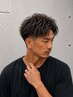 圧倒的メンズカット＋カラー￥13200