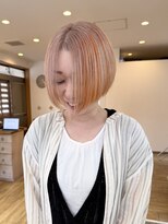 ヘアーデザイン アコースティック(Hair Design ACOUSTIC)&nbsp;オレンジベージュ