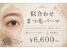 【似合わせ◎】まつ毛パーマ+アイシャンプー&美容液付 ¥6600