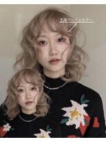 イェッカ パビル(YECCA pabil) 柔らかミルクティーベージュ(ブリーチ2回~)