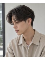 ベル 新宿(Belle)&nbsp;ニュアンスパーマで作る大人の毛流れセンターパート