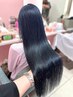 【2回目以降♪10月限定】ヘアカラー+エクステ80本 長さ52cm 30%OFF!