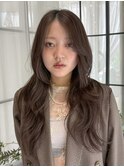 アッシュブラウン/ブラウンベージュ/透明感カラー/レイヤー