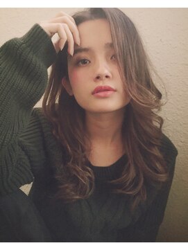 アクト(ACT) バレイヤージュロングstyle {ACT表参道原宿 }