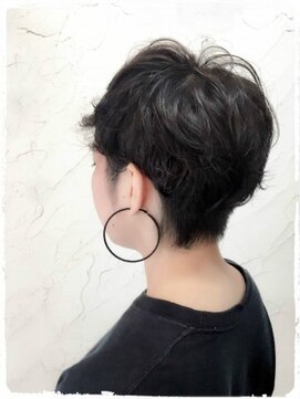 レイール 下北沢(Reir) 【Reir下北沢】*+大人ショート+朝らくパーマスタイル+*