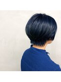 N/92co. くびれショート×ネイビーブルー