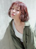 [Ravo]＊無造作パーマ大人ボブ＊コスメパーマ