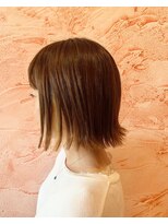 ジール(zeal)&nbsp;ミディアムヘア/デザインカラー/フェイスフレーミング/成田