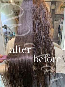 ワタイ(Watai) 【酸熱トリートメント】サミートリートメント/Before&After