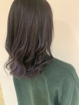 ヘアークラフト アニー 南郷18丁目店(HAIR CRAFT Annie) エアタッチグレーパープル