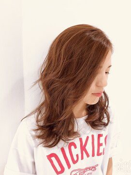 ゴート(GOAT) 【狩野遼】愛されレイヤー×透明感コーラルピンク/20代人気