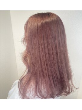 リー 京橋(Lee) 【Lee京橋】ミディアム×ピンクベージュ