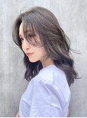 透明感/グレージュ/韓国人風/韓国ヘア/イルミナカラー/tomoko