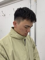 ウェルネス(Wellness)&nbsp;ナチュラルフェードクロップメンズスタイル