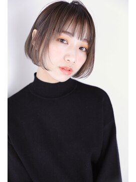 エールバイボヌール(Ere by Bonheur) 小顔&首長効果抜群!ナチュラル小顔ボブ