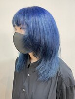 ノア(noa.)&nbsp;『ハイトーンカラー』ブルーアッシュウルフ