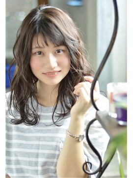 グランアージュ 柏西口店(grandage) デジタルパーマ×20代30代40代前下がりミディアムボブ丸み/柏