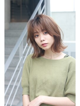 リノ 吉祥寺(Lino kichijoji) 大人可愛いくびれミディアムレイヤーボブ★20代30代吉祥寺