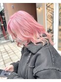春カラー☆さくらピンク/sakura_pink/ハイトーンカラー/心斎橋
