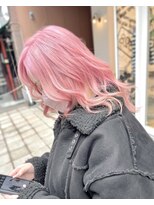 ディア(.eer)&nbsp;春カラー☆さくらピンク/sakura_pink/ハイトーンカラー/心斎橋