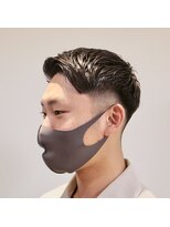 クランク(CRANK)&nbsp;男前度アップ！ミドルフェードのアップバンクスタイル