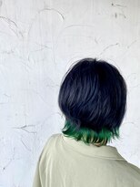 ラッソヘアー(Lasso hair)&nbsp;インナーグリーン