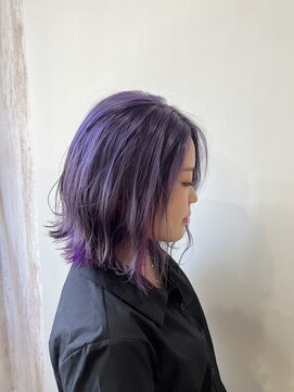 ホワイト 梅田(white) ラベンダー×パープル